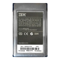 IBM 85H3636 | Turbo 16/4 Token Ring PCMCIA PC Card