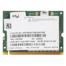 IBM 93P348500000 | Lenovo 802.11 b/g Mini-PCI Wireless Network Card for ThinkPad