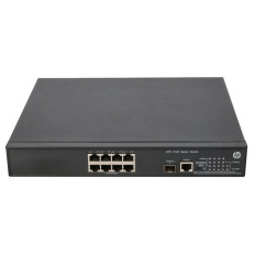 HP JG309-61001 | FlexNetwork 5120 SI Series 5120-8G-PoE+ (180W) SI 8 x 10/100/1000Base-T RJ-45 PoE+ and 1 x SFP (mini-GBIC) Ports Layer 3 Managed Gigabit Ethernet Network Switch