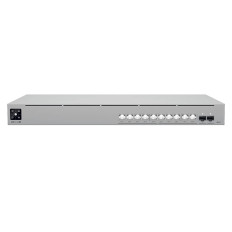 Ubiquiti USW-PRO-XG-10-POE | 1U Professional-Grade 10x 10GbE and 2x 10G SFP+ Ports Layer 3 Etherlighting PoE+++ Switch