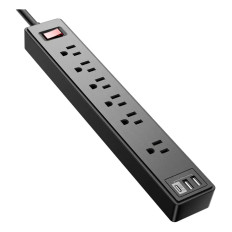 CyberPower CSP100TW | Pro Surge Protector 1 Outlet 900J EMI/RFI RJ11 $25K