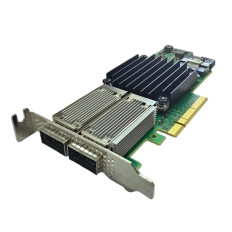 NVIDIA Mellanox MCX556M-ECAT-S35A | ConnectX-5 EDR InfiniBand 2-Ports 100GbE QSFP28 PCI Express 3.0 x8 Network Adapter