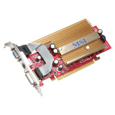 MSI NX7300GS-TD256EH | GeForce 7300GS Video Graphics Card NVIDIA GeForce 7300GS 256MB GDDR2 SDRAM PCI Express x16