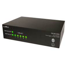 Luxul SW-100-05PD | 5-Ports Unmanaged PoE+ Switch With POE Passthrough
