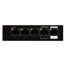Luxul SW-100-05PD | 5-Ports Unmanaged PoE+ Switch With POE Passthrough