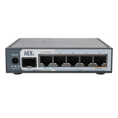 Mikrotik E60iUGS | hEX S 2.5Gbps SFP+ 5x Gigabit LAN Ports USB 3.0 PoE Wired Router