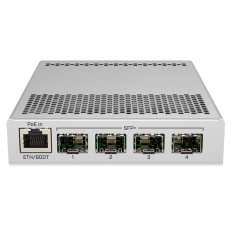 Mikrotik CRS305-1G-4S+IN | 4x SFP+ 10Gbps and 1x Gigabit Ethernet Port Desktop Switch