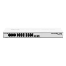 Mikrotik CSS326-24G-2S+RM | SwOS Powered 24x Gigabit Ethernet with 2x SFP+ Ports 1U Rackmount Switch