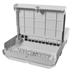 Mikrotik CRS310-1G-5S-4S+OUT | netFiber 9 4x 10G SFP+ with 5x SFP Ports Outdoor Gigabit Ethernet Switch