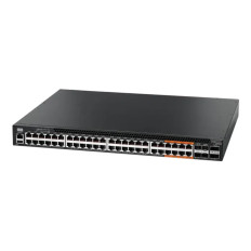 NVIDIA Mellanox 4610-54P-O-AC-F-V1 | 48-Ports 10/100/1000Base-T RJ-45 PoE+ 4-Ports 10GBase-X SFP+ Front to Back Airflow Rack-mountable 1U Gigabit Ethernet Switch