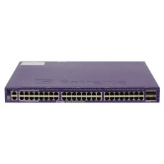 Extreme Networks X460-G2-48T-10GE4-BF | X460 Series 48 x RJ-45 Ports 10/100/1000Base-T + 6 x SFP+ Ports + 2 x QSFP+ Ports Layer 3 Managed Gigabit Ethernet Network Switch
