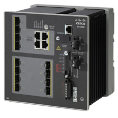 Cisco IE-4000-8S4G-E-RF | Industrial Ethernet 4000 Series 8 x Ports SFP 10/100Base-T + 4 x Ports Combo Gigabit SFP Layer 3 Managed Fast Ethernet Network Switch