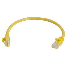 C2G 00956 | 6In Cat6 Snagless Patch Cable (Yellow)
