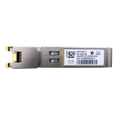 Cisco SFP-GE-T= | 1Gb/s 1000Base-T Copper 100m RJ-45 Connector SFP Transceiver Module