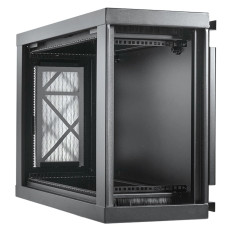 Eaton SRW9USM | Tripp Lite Series 9U Low-Profile Side-Mount Wallmount Mini Rack Enclosure Black