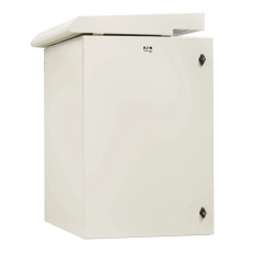 Eaton SRN3RG18UHD | Tripp Lite Series NEMA 3R Industrial Enclosure with Fan 32.5-Inch Depth 18U Gray