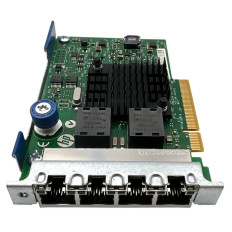 HP 669280-001 | 4 x Ports 1Gb/s 10/100/1000Base-T PCI-Express x4 366FLR FIO Gigabit Ethernet Network Adapter