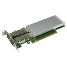 HP P22201-001 | E810-CQDA2 2-Ports 100GBase-X QSFP28 PCI-Express 4.0 x16 Network Adapter