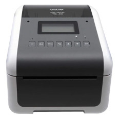 Brother TD4520DNP | 4.3-inch 300 dpi Direct Thermal Desktop Label Printer with Peeler