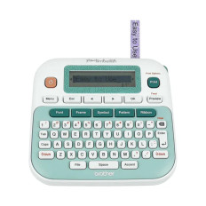 Brother PT-D215E | P-touch Embellish 180 dpi Thermal Transfer Ribbon and Tape Printer