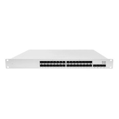 Cisco MS410-32-HW-RF | Meraki MS410 32 x Ports 1GbE SFP + 4 x Ports 10GbE SFP+ Uplinks 1U Rack-mountable Layer 3 Cloud-Managed Aggregation Switch