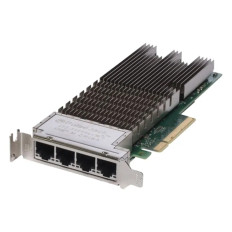 Dell 08XJ7 | Quad-Ports 10GB RJ-45 Low Profile PCI-E 3.0 X8 Ethernet Network Card