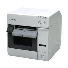 Epson C31CA26011 | SecurColor TM-C3400 720 x 360dpi USB x Port 4-Inch Color Inkjet Label Printer