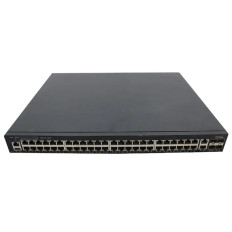 Ruckus Networks ICX7150-48P-4X1G | 7150-48P 48-Ports 10/100/1000Base-T RJ-45 PoE+ + 2-Ports Uplink + 4-Port 1000Base-X SFP Uplink Layer 3 Managed Stackable Front and Side to Back Rack-mountable 1U Gigabit Ethernet Switch