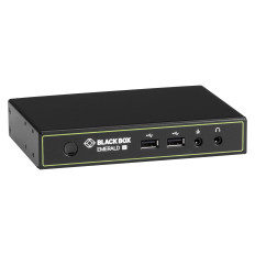 Black Box EMD2000SE-R | Emerald&trade; SE DVI KVM-over-IP Matrix Switch Receiver Single Head, Full HD DVI, VUSB 2.0, Serial, Audio