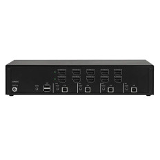 Black Box KVS4-2004HV | 4 x Ports Dual-Monitor Flex Port HDMI / Display Port Secure KVM Switch