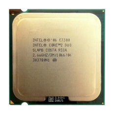 Dell 0Y442H | 2.6GHz 1066MHz FSB 3MB L2 Cache Socket LGA775 Intel Core 2 Duo E7300 Dual-Core Processor