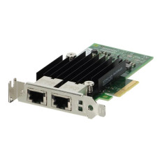 Dell 540-BBUZ | Intel X550 Dual-Ports RJ-45 10Gb/s 10GBase-T Gigabit Ethernet PCI Express 3.0 x4 Low Profile Converged Network Adapter