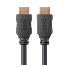 Monoprice 2529 | 4K High Speed HDMI Cable 4K-60Hz HDR HDR10 Dolby Vision 18Gbps YUV 4:4:4 28AWG With Ferrite Cores 15 Feet Black
