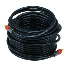 Monoprice 2684 | 50ft High-quality Coaxial Audio/Video RCA CL2 Rated Cable RG6/U 75ohm (for S/PDIF Digital Coax Subwoofer & Composite Video)