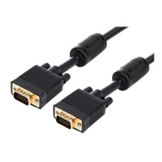 Monoprice 2898 | 3ft SVGA Super VGA M/M Monitor Cable with Ferrites (Gold Plated)