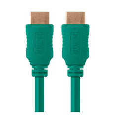Monoprice 3953 | 4K High Speed HDMI Cable 4K-60Hz HDR HDR10 Dolby Vision 18Gbps YUV 4:4:4 28AWG With Ferrite Cores 6 Feet Green