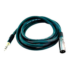 Monoprice 4762 | 10ft Premier Series XLR Male to 1/4in TRS Male Cable 16AWG (Gold Plated)