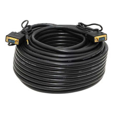 Monoprice 5364 | 100ft Super VGA HD15 M/M Cable with Stereo Audio and Triple Shielding