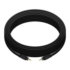 Monoprice 5582 | 35ft Premium 3.5mm Stereo Male to 3.5mm Stereo Male 22AWG Cable (Gold Plated) Black
