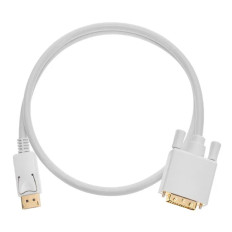 Monoprice 6014 | 3ft 28AWG DisplayPort to DVI Cable White
