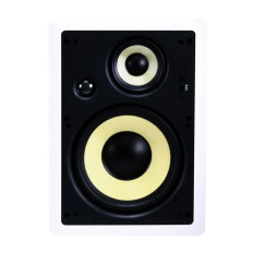 Monoprice 6816 | Caliber 8in Fiber In-Wall Speakers 3-Way (pair)