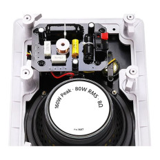 Monoprice 7607 | Caliber In-Wall Speakers 6.5in Fiber 3-Way (pair)