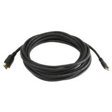 Monoprice 7649 | Standard HDMI Cable with HDMI Mini Connector 1080i-60Hz 4.95Gbps 30AWG 15ft Black