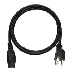 Monoprice 7688 | Power Cord NEMA 5-15P to IEC-320-C5 18AWG 7A/125V SVT 3-Prong 6ft Black