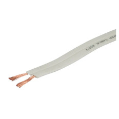 Monoprice 11937 | Speaker Wire Flat CL2 Rated 2-Conductor 16AWG 250ft