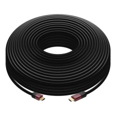 Monoprice 12740 | 4K High Speed HDMI Cable 4K-24Hz 10.2Gbps CL2 In-Wall Rated Active 100ft Black