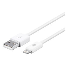 Monoprice 12844 | Essential Apple MFi Certified Lightning to USB-A Charging Cable 3ft White