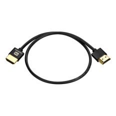 Monoprice 13578 | 4K High Speed Slim HDMI Cable 4K60Hz 18Gbps HDR 1.5ft Black