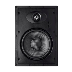 Monoprice 13682 | Alpha In-Wall Speakers 8in Carbon Fiber 2-way (pair)