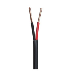 Monoprice 13723 | Speaker Wire CMP Rated 2-Conductor 16AWG 100ft Black